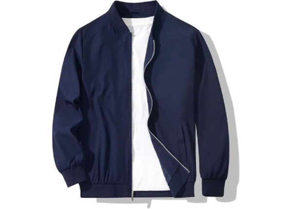 Men's Bomber Jacket Fashion Stylish Lightweight Windbreaker Spring Fall Casual Jackets for Men